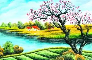 姜战平:艺海奇花说刀画