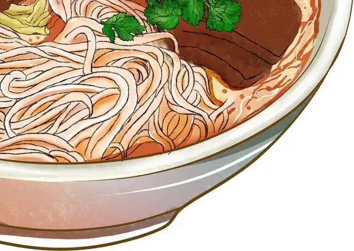 粉条简笔画 猪肉炖粉条简笔画