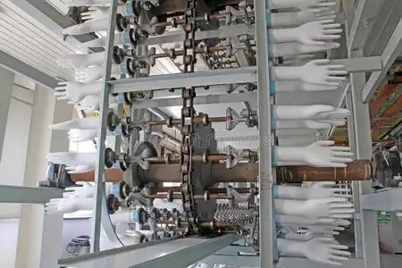 丁腈洁净室手套图片