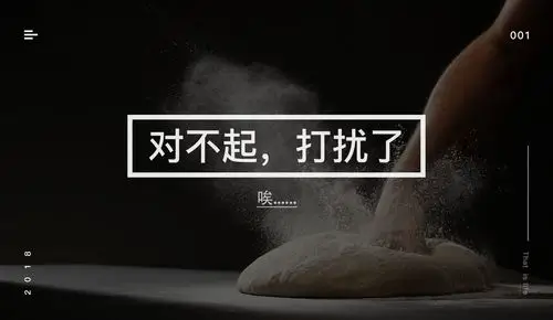 【对不起,打扰了】