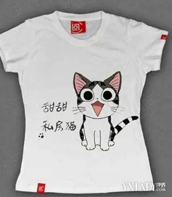 【图】t恤搭配彩绘图案十分可爱 3款时尚彩绘t恤让你爱不释手