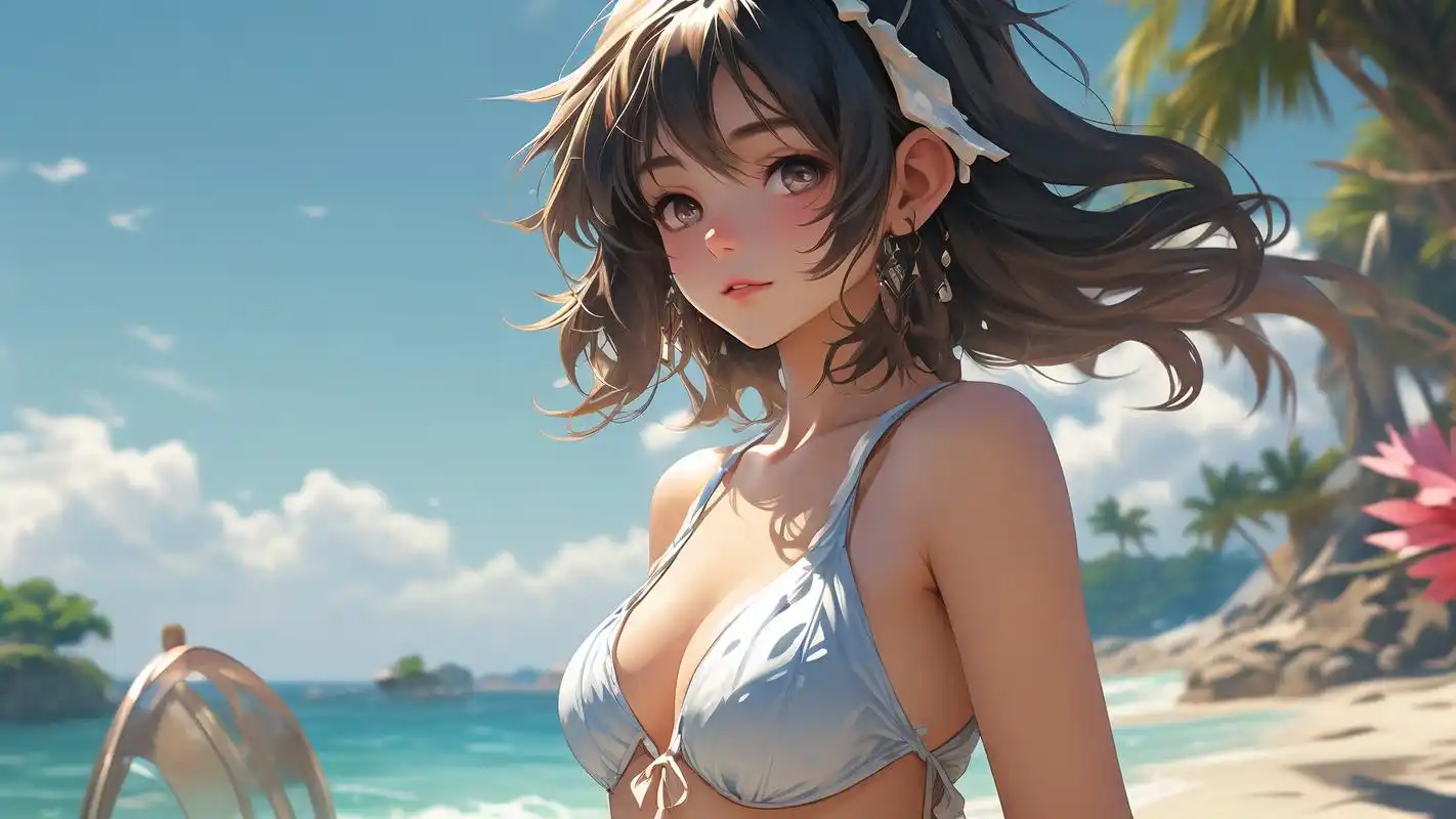 04这里有一波动漫泳装美女壁纸等你来挑,每一张都是精选哦!