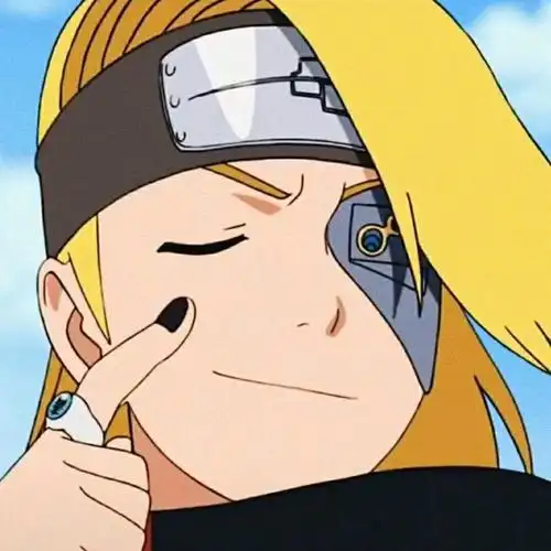 动漫头像迪达拉