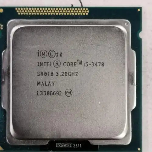 cpu i5-3470正版散片一年质保3.2ghz主频6mb缓存4核4线程lga1155