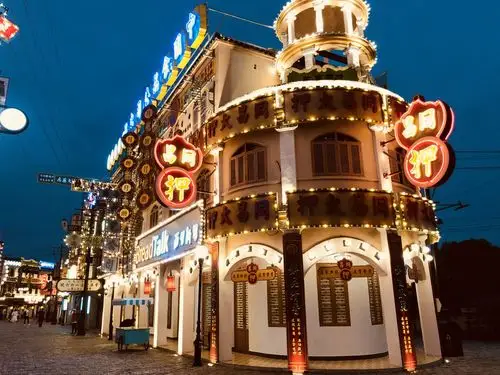 9.8横店影视城广州街.香港街游记