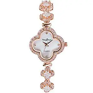 故事时间故事四叶草镶钻手链表水钻时装新款女士腕表石英表时尚手表女