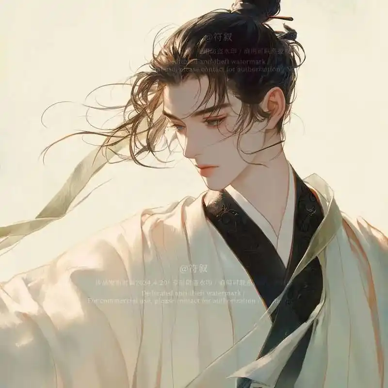 道系青年 #古风头像 #白衣卿相 # - 抖音