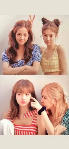 blackpink超甜cp之打啵j和五花肉,多多关注blackpink