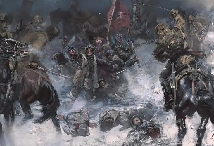 结果西路军渡河一个月后,就接到了"放弃宁夏战役计划,向河西走廊挺进