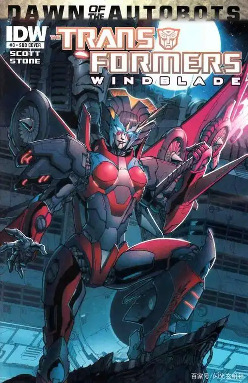 变形金刚新塞伯坦核心群体中的魅力汽车人女战士-风刃windblade