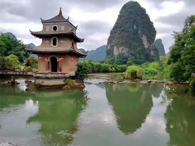 广西百色靖西旧州古镇