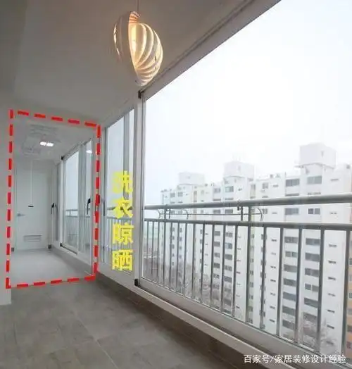 越来越多人装修"分区式阳台",别人家把休闲和实用完美结合,赞