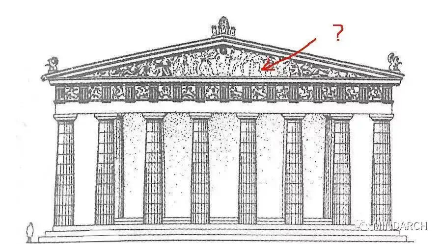 帕提农神庙的山花上,到底雕刻了些啥? | 建筑学院