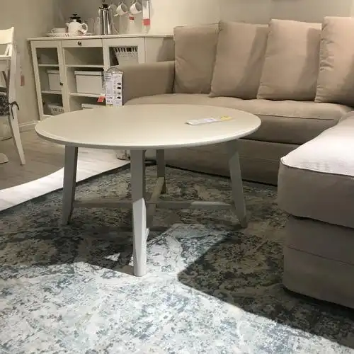 宜家国内代购kragsta克拉思塔茶几白色厘米桌子茶几