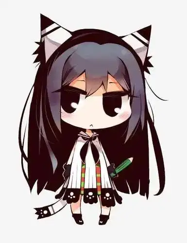 q版简约拟人猫 - 米画师