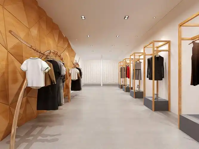 星夜服装店室内设计