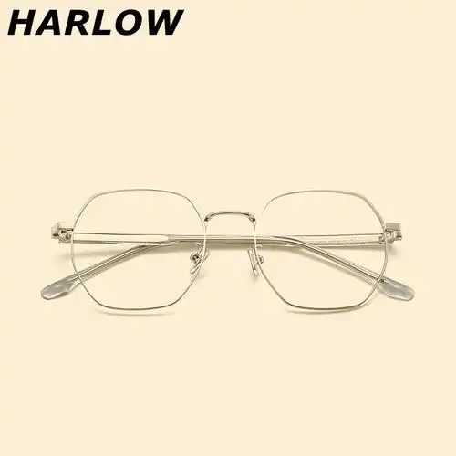 热销银边眼镜框