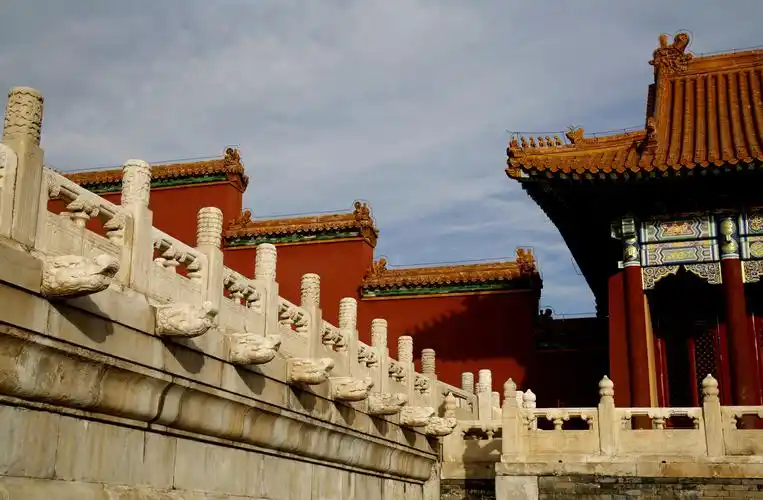 冬季游览北京故宫