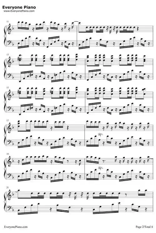 numb钢琴谱_linkinpark林肯公园_麻木_linkinpark-明明简谱网