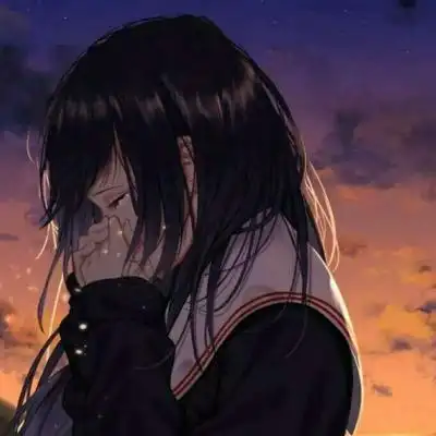 黑暗动漫女头 二次元丧系女头 - 动漫头像 - 潮人个性网