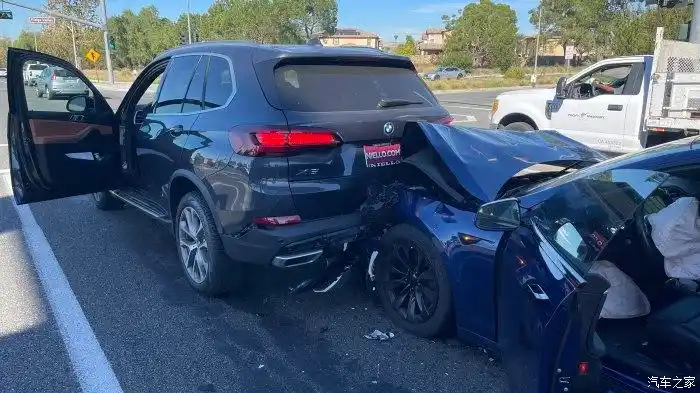 【图】刚提5天45e被追尾_宝马x5(进口)论坛_汽车之家论坛
