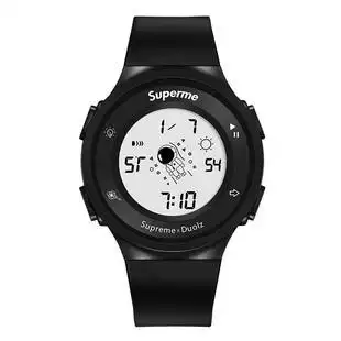 王源同款太空人宇航员手表男女学生儿童潮流简约抖音同款电子表潮