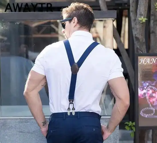 娘炮的背带裤也能让男人穿出绅士范