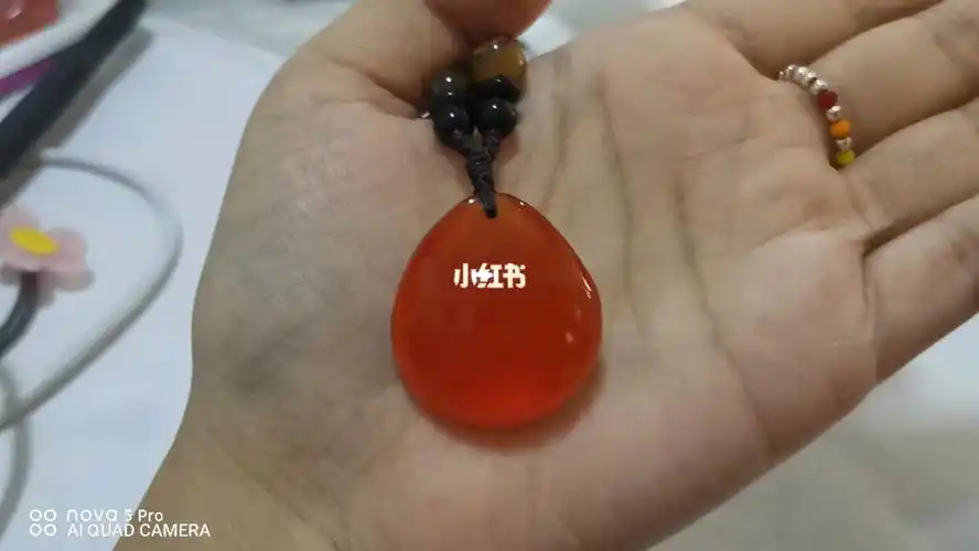 青鱼石吊坠鱼惊石吊坠