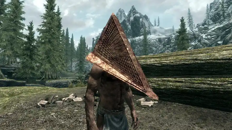 上古卷轴5:天际 寂静岭三角头 高清头盔