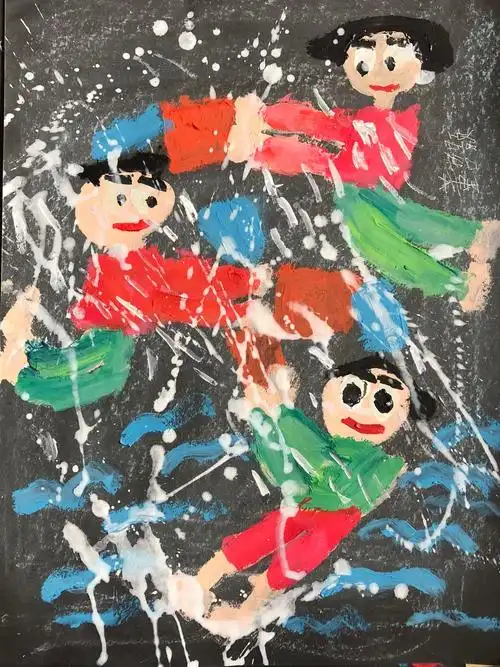 《热闹的泼水节》