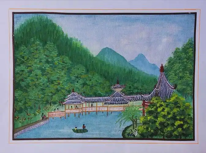 中坡山公园风雨桥