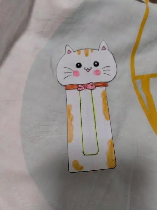 塔山中心小学四年级(2)班书签活动