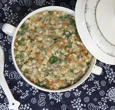 临海特色小吃--糟羹用料: 农家咸.