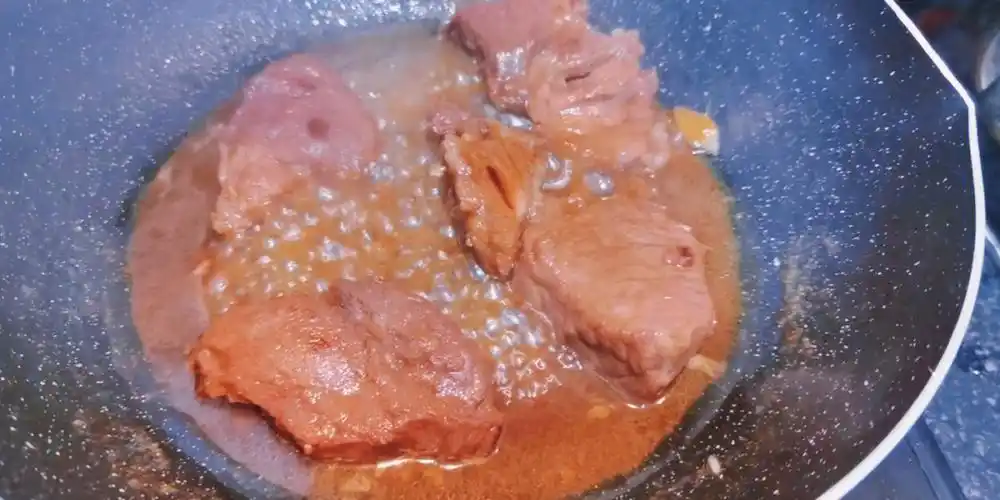 今天自制叉烧用的是海天叉烧酱