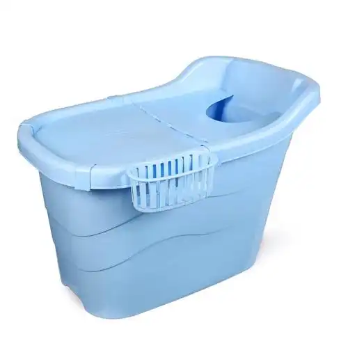 恒温大双人浴盆成人家用洗澡泡澡桶按摩神器充气蒸汽塑料浴缸