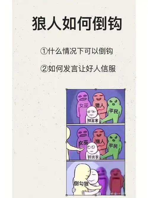 同见解欢迎大家来讨论#组一局狼人杀  #狼人杀  #网易狼人杀  #倒钩狼