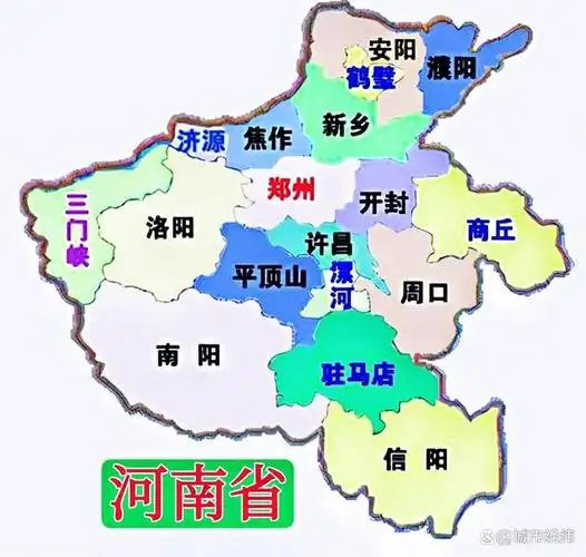 河南行政区划优化展望:开封并入郑州,安阳合并鹤壁成省域副中心