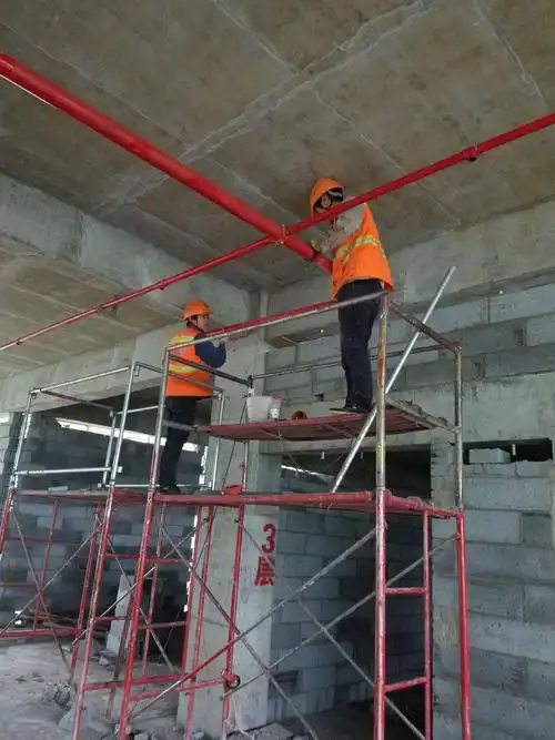 威信棚户区改造项目—消防工程施工日报—2018年12月5日