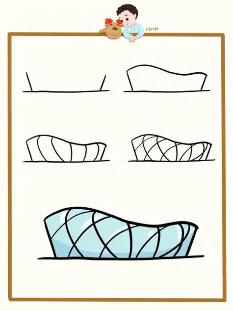 简笔画北京特色