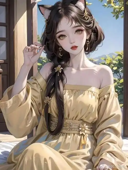 泛起的温柔#女生头像##仙气女生头像##动漫女生头像##黄色##每日壁纸