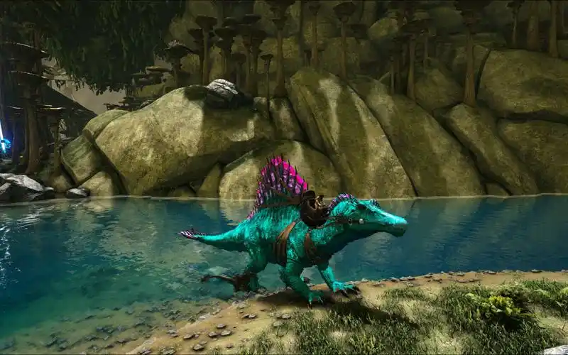 【ark/方舟生存进化】不用困龙房驯服畸变棘背龙