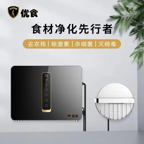 优食水果蔬菜清洗机洗菜家用食材肉类海鲜类消毒净食全自动食材净化器