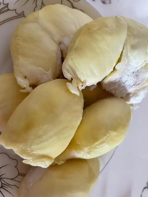 永辉榴莲真可4斤的榴莲2斤肉好香