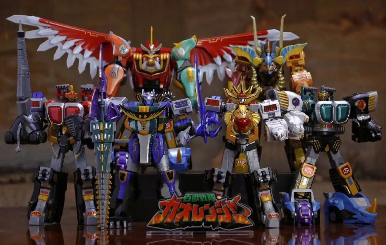 百兽战队牙吠连者 合体  smp #百兽战队# #百兽战队食玩# #超级战队