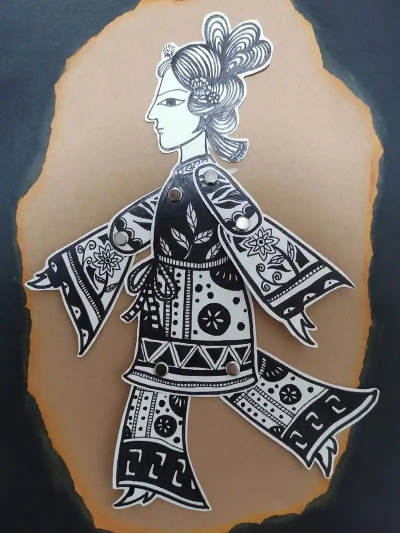 绘画|皮影戏 皮影戏 民间传统艺术 皮影戏(shadow puppets),又称"影子