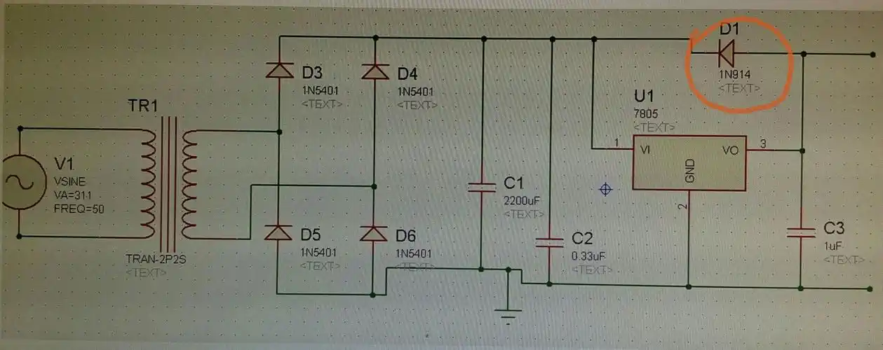 用7805三端稳压管,做个手机充电器要注意什么呢?要些什么零件?