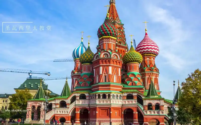 航拍俄罗斯首都莫斯科:红场,大教堂,克里姆林宫_哔哩哔哩_bilibili