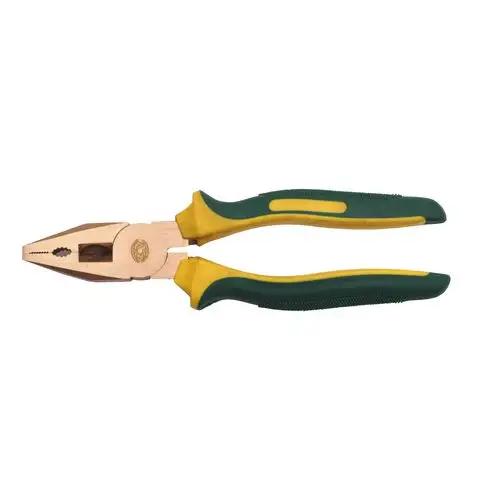 志卫防爆工具钢丝钳克丝钳防爆老虎钳铜钳子8寸200mm