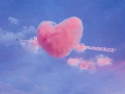 爱心云朵