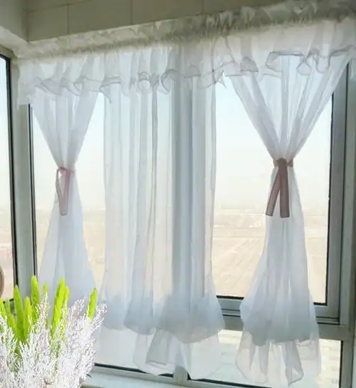 窗纱帘头,窗帘和窗纱_文秘苑图库